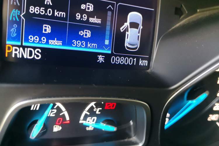 Used Ford Kuga 2013 1.6L GTDi 4x4 Elite Model Odometer Close Up