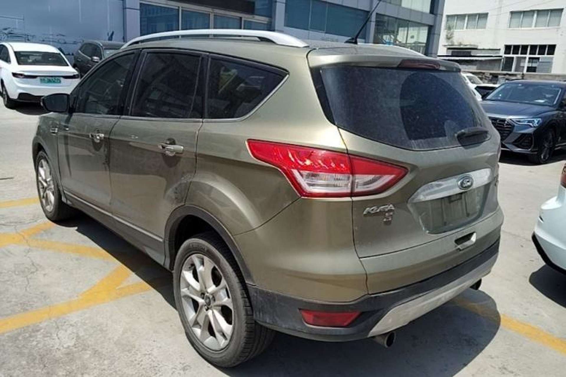 Used Ford Kuga 2013 2.0L GTDi Four-Wheel-Drive Sport Model Rear Left 45 Deg