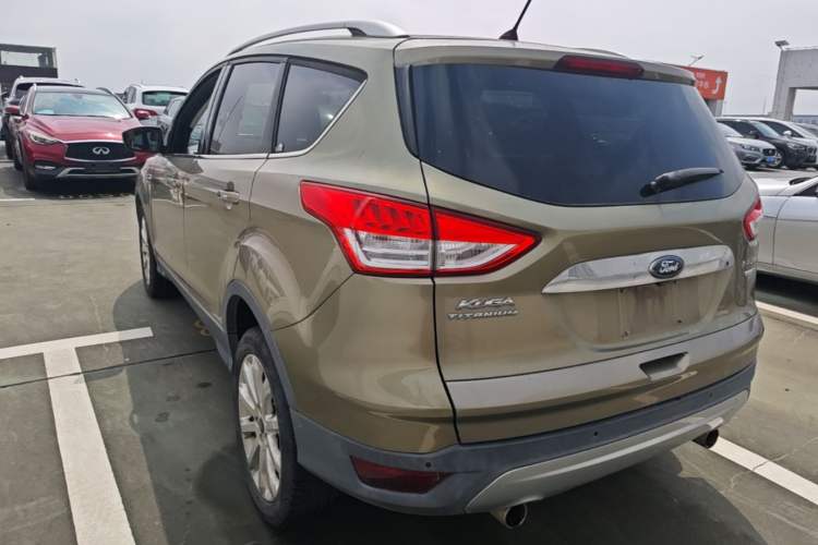 Used Ford Kuga 2013 2.0L GTDi Four-Wheel Drive Premium Model Rear Left 45 Deg