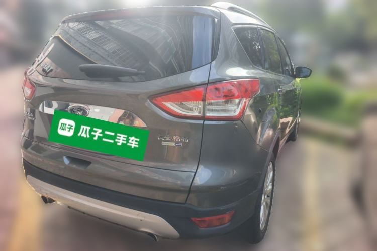 Used Ford Kuga 2015 2.0L GTDi Four-Wheel Drive Prestige Model Rear Right 45 Deg