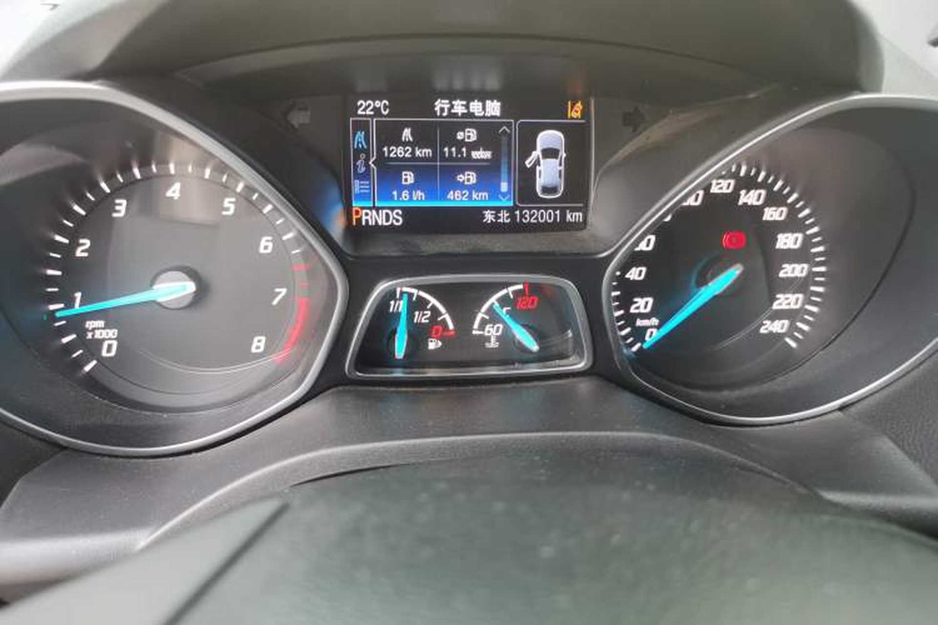 Used Ford Kuga 2015 2.0L GTDi Four-Wheel Drive Prestige Model Instrument Cluster