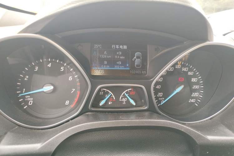 Used Ford Kuga 2015 1.5L GTDi Four-Wheel-Drive Elite Model Odometer Close Up