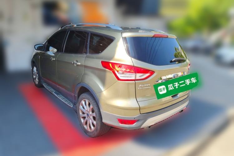 Used Ford Kuga 2015 2.0L GTDi Four-Wheel Drive Prestige Model Rear Left 45 Deg