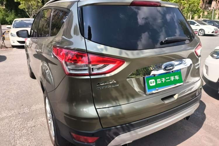 Used Ford Kuga 2015 2.0L GTDi Four-Wheel Drive Prestige Model Rear Left 45 Deg