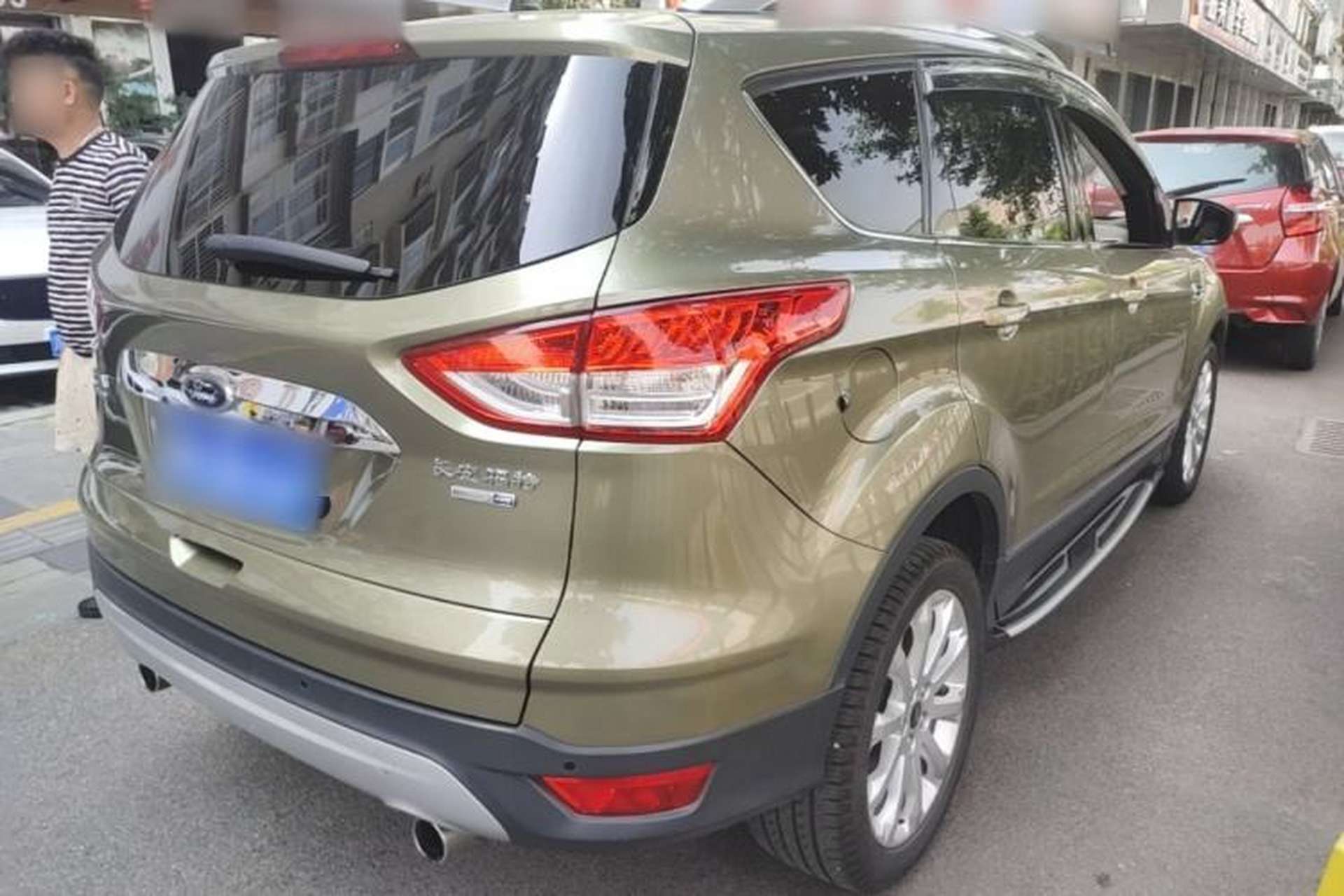 Used Ford Kuga 2015 2.0L GTDi Four-Wheel Drive Prestige Model Rear Right 45 Deg