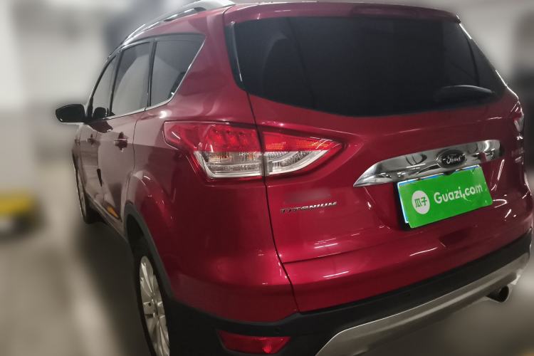 Used Ford Kuga 2015 2.0L GTDi Four-Wheel Drive Prestige Model Rear Left 45 Deg