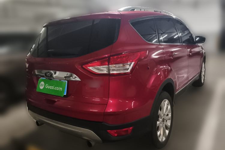 Used Ford Kuga 2015 2.0L GTDi Four-Wheel Drive Prestige Model Rear Right 45 Deg