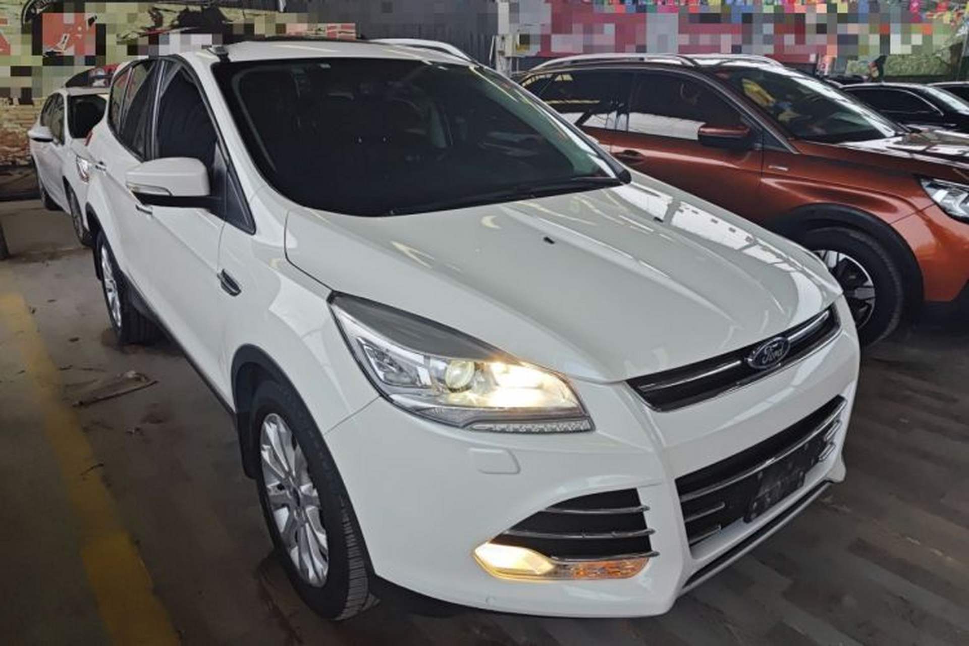 Used Ford Kuga 2015 2.0L GTDi Four-Wheel Drive Prestige Model Front Right 45 Deg