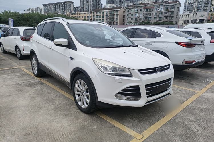Used Ford Kuga 2015 2.0L GTDi Four-Wheel Drive Prestige Model Front Right 45 Deg