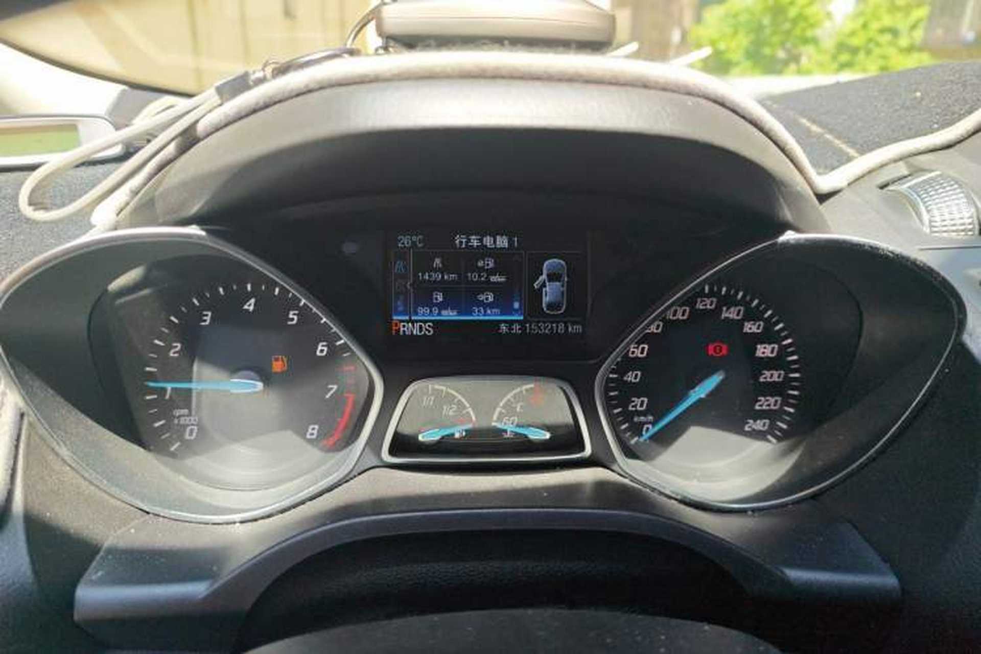 Used Ford Kuga 2015 1.5L GTDi Four-Wheel-Drive Elite Model Odometer Close Up
