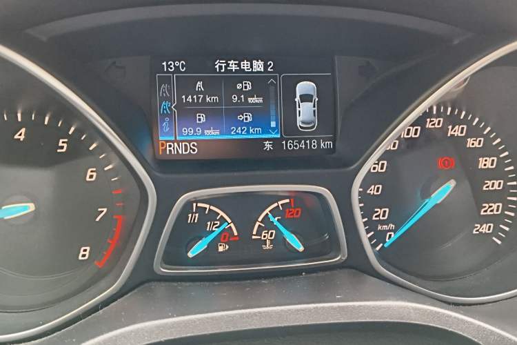 Used Ford Kuga 2015 1.5L GTDi Four-Wheel-Drive Elite Model Odometer Close Up