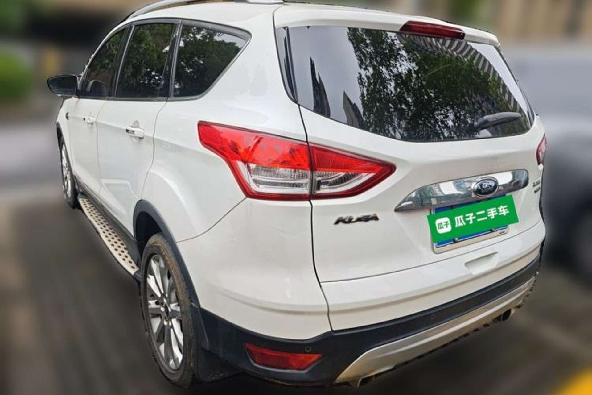 Used Ford Kuga 2015 2.0L GTDi Four-Wheel Drive Elite Model Rear Left 45 Deg