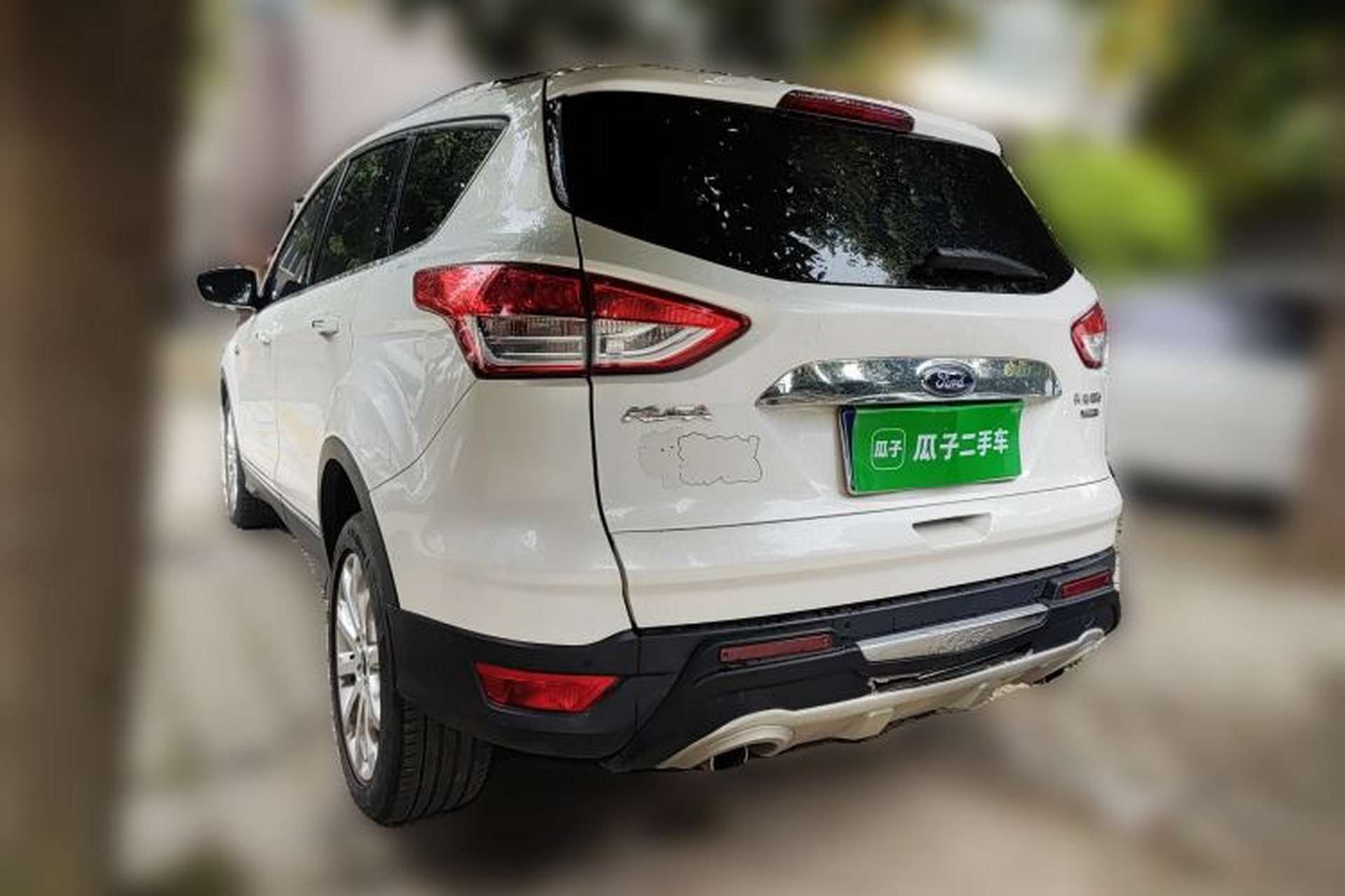 Used Ford Kuga 2015 2.0L GTDi Four-Wheel Drive Elite Model Rear Left 45 Deg