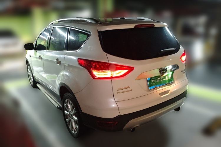 Used Ford Kuga 2015 2.0L GTDi Four-Wheel Drive Prestige Model Rear Left 45 Deg