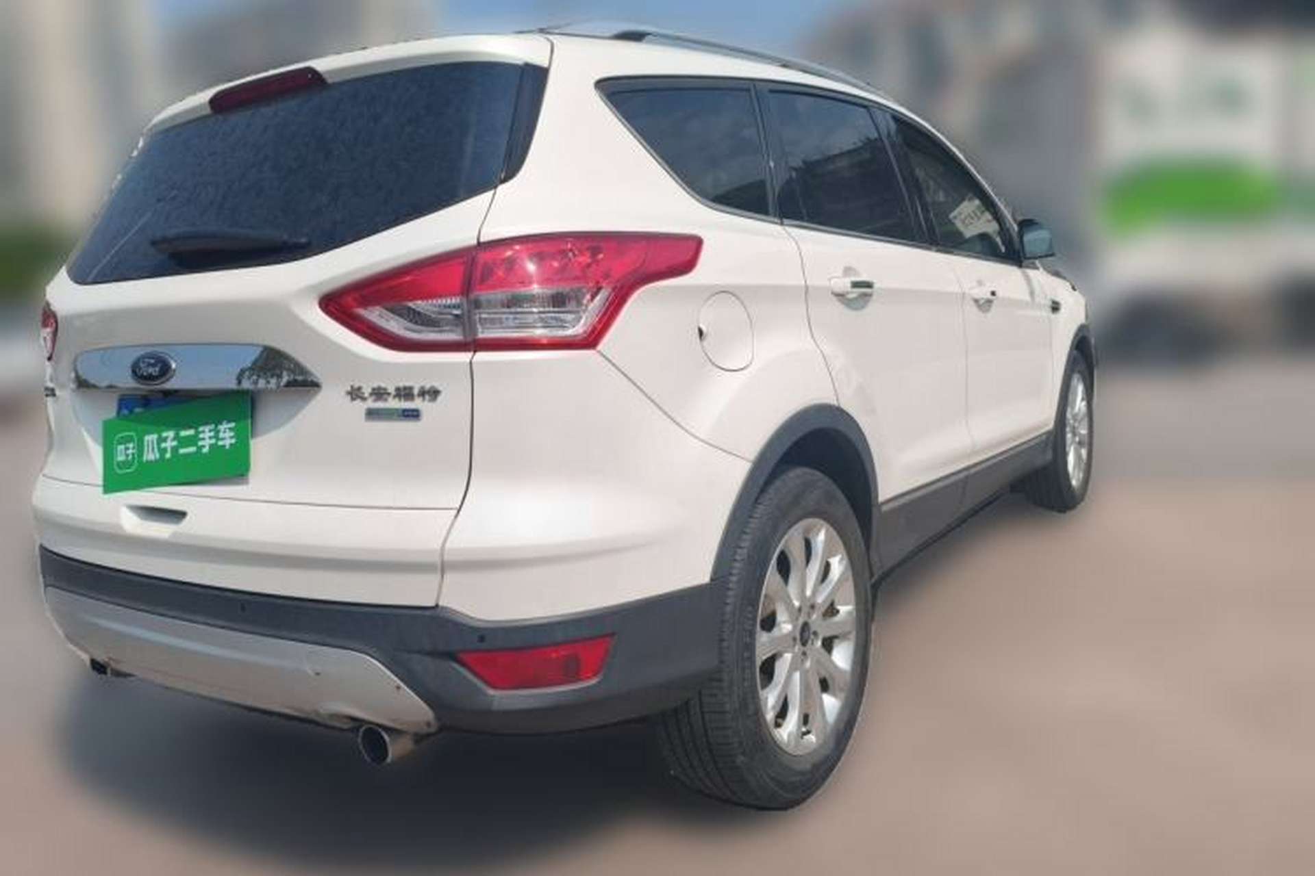 Used Ford Kuga 2015 2.0L GTDi Four-Wheel Drive Elite Model Rear Right 45 Deg