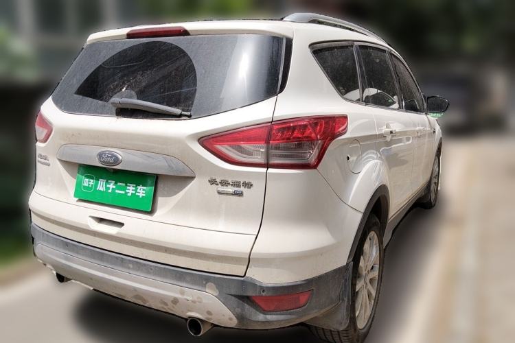 Used Ford Kuga 2015 2.0L GTDi Four-Wheel Drive Prestige Model Rear Right 45 Deg