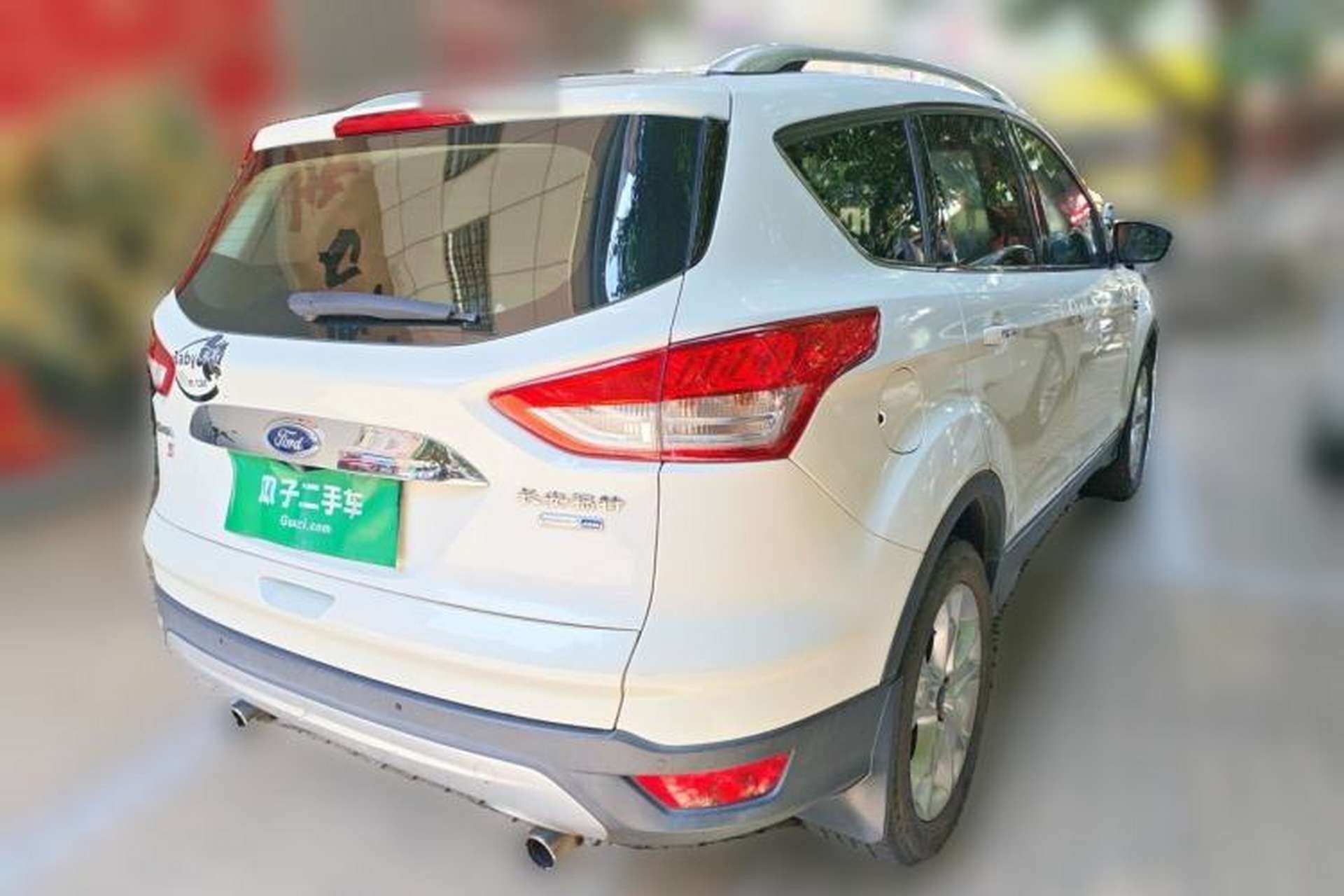 Used Ford Kuga 2015 2.0L GTDi Four-Wheel-Drive Sport Model Rear Right 45 Deg