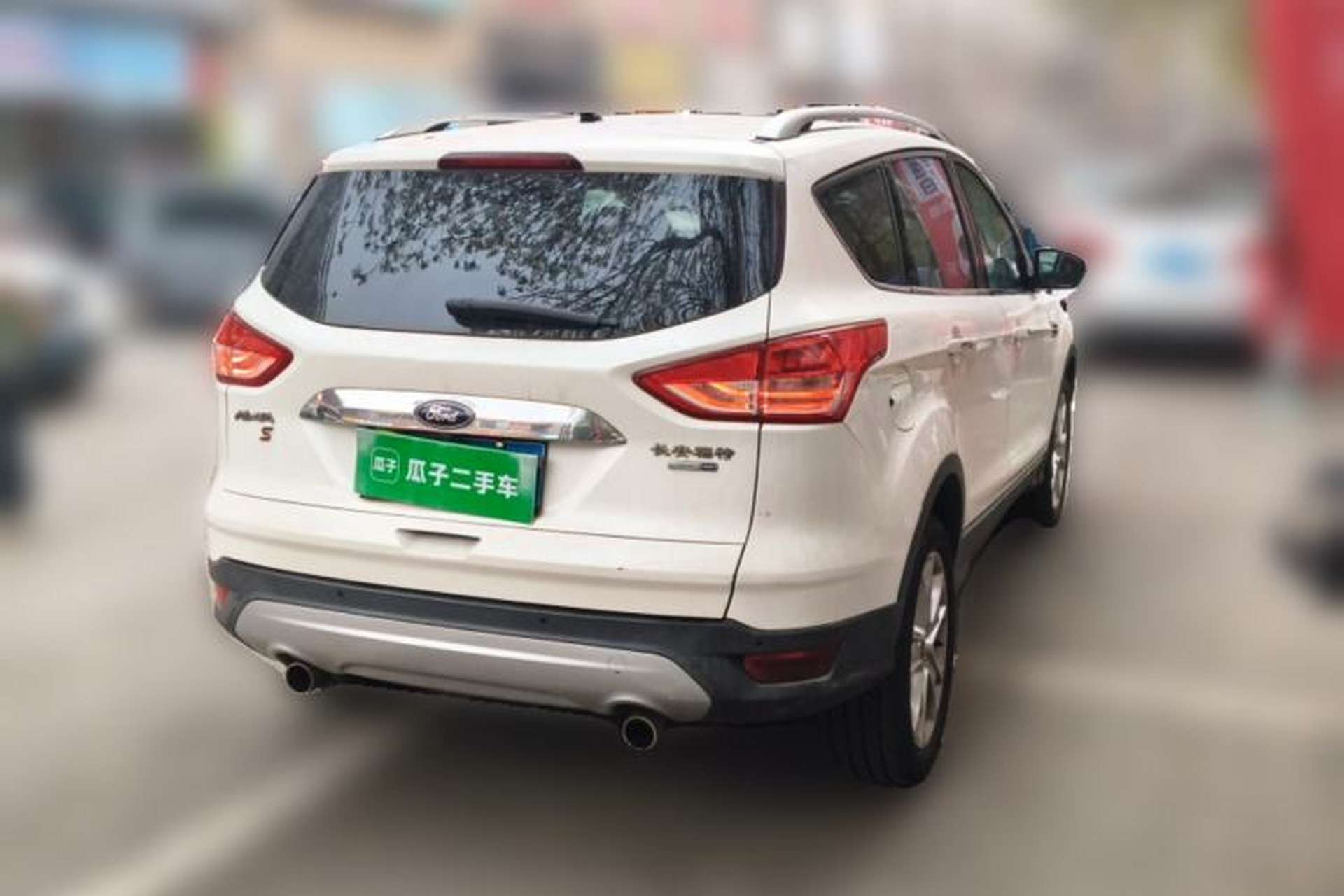 Used Ford Kuga 2015 2.0L GTDi Four-Wheel-Drive Sport Model Rear Right 45 Deg