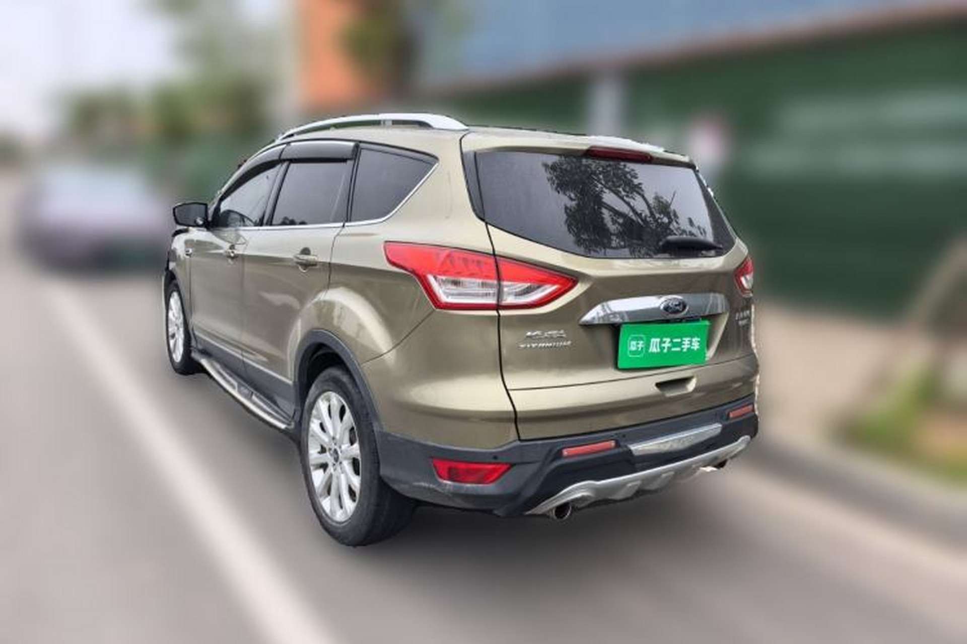 Used Ford Kuga 2015 2.0L GTDi Four-Wheel Drive Prestige Model Rear Left 45 Deg