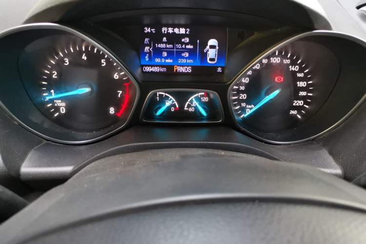 Used Ford Kuga 2017 EcoBoost 180 Four-Wheel Drive Luxury Wing Model Instrument Cluster
