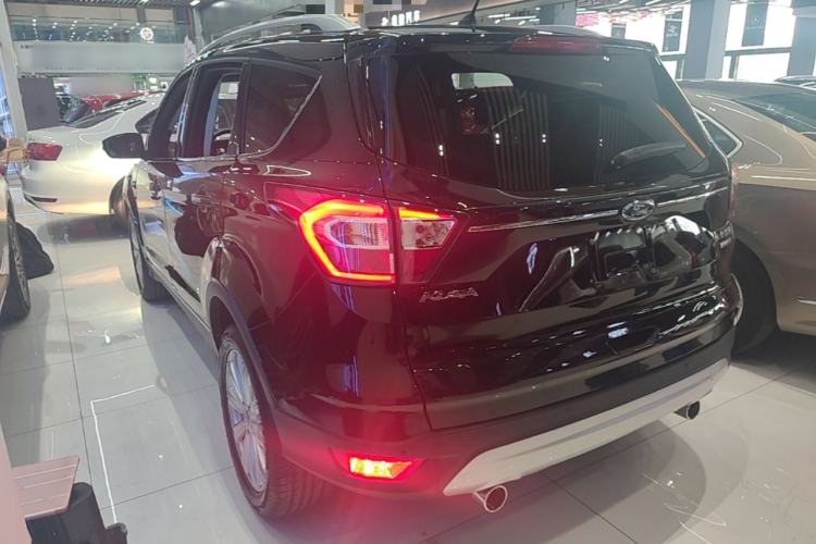 Used Ford Kuga 2017 EcoBoost 245 4x4 Prestige Edition Rear Left 45 Deg