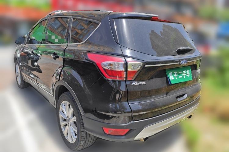 Used Ford Kuga 2017 EcoBoost 180 Four-Wheel Drive Luxury Wing Model Rear Left 45 Deg