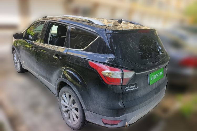 Used Ford Kuga 2017 EcoBoost 180 Four-Wheel Drive Titanium Edition Rear Left 45 Deg