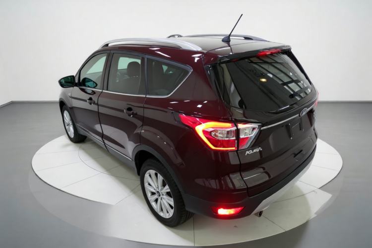 Used Ford Kuga 2017 EcoBoost 245 4x4 Prestige Edition Rear Left 45 Deg