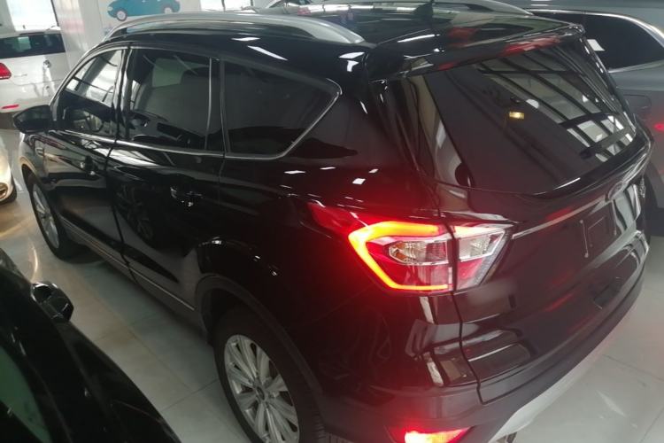 Used Ford Kuga 2017 EcoBoost 245 4x4 Prestige Edition Rear Left 45 Deg