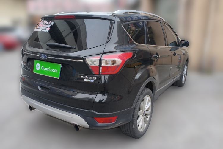 Used Ford Kuga 2017 EcoBoost 180 Four-Wheel Drive Luxury Wing Model Rear Right 45 Deg