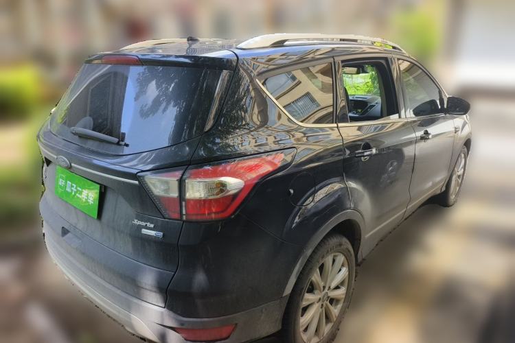Used Ford Kuga 2017 EcoBoost 180 Four-Wheel Drive Titanium Edition Rear Right 45 Deg