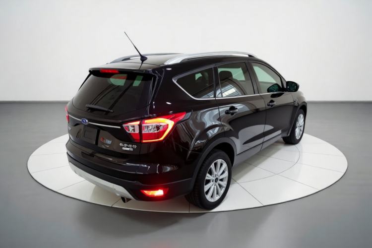 Used Ford Kuga 2017 EcoBoost 245 4x4 Prestige Edition Rear Right 45 Deg