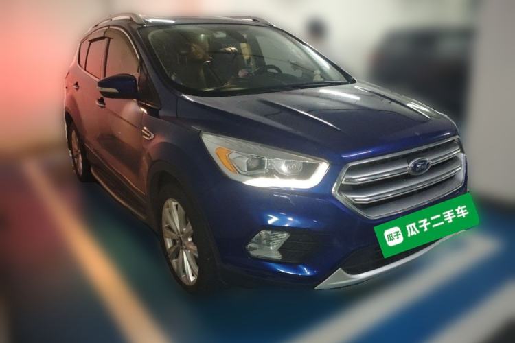 Used Ford Kuga 2017 EcoBoost 245 4x4 Prestige Edition Front Right 45 Deg