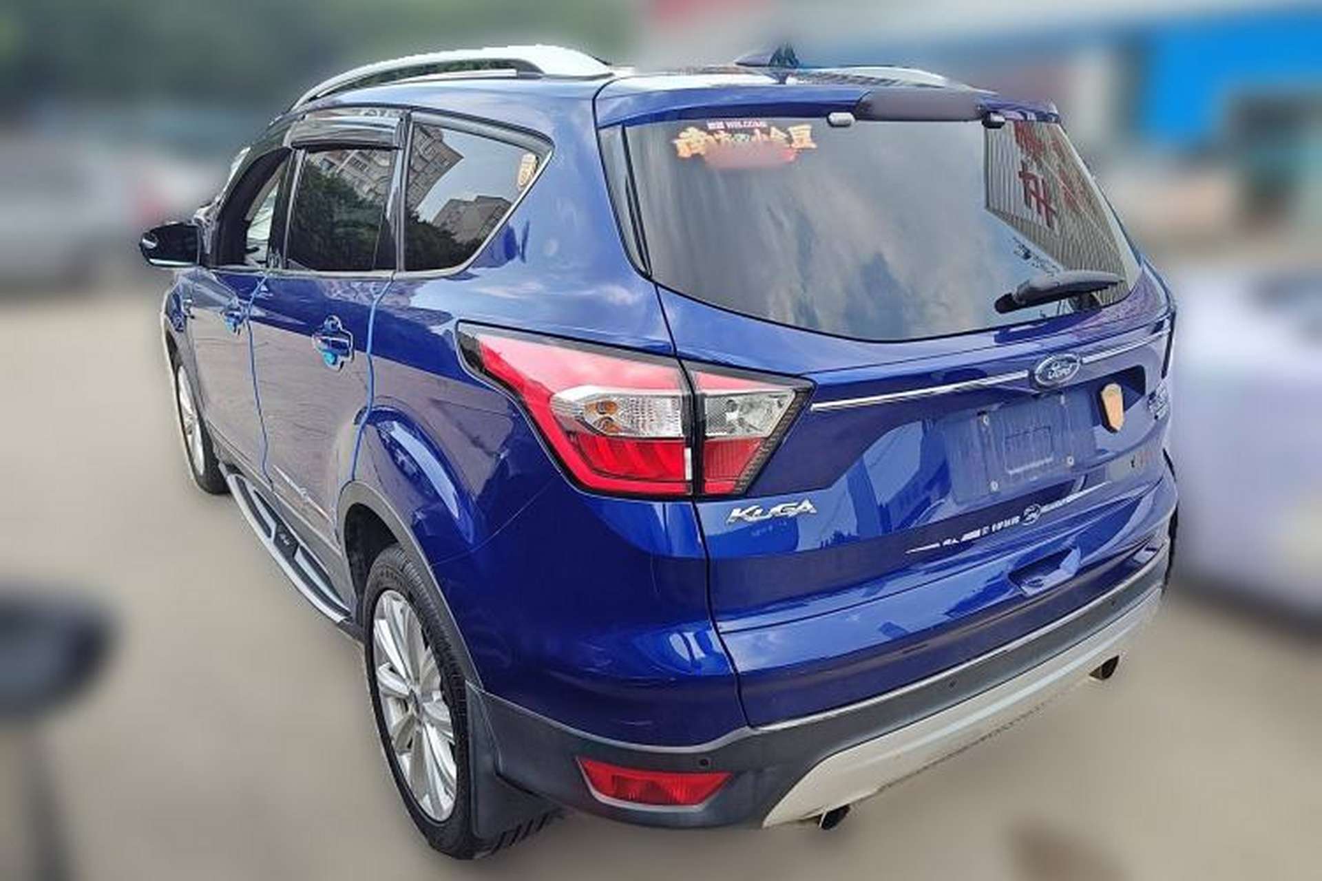 Used Ford Kuga 2017 EcoBoost 180 Four-Wheel Drive Luxury Wing Model Rear Left 45 Deg