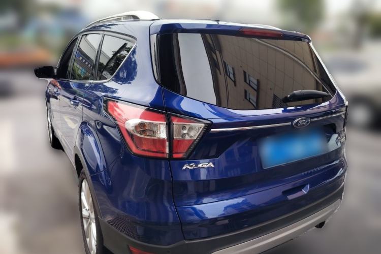 Used Ford Kuga 2017 EcoBoost 180 Four-Wheel Drive Luxury Wing Model Rear Left 45 Deg