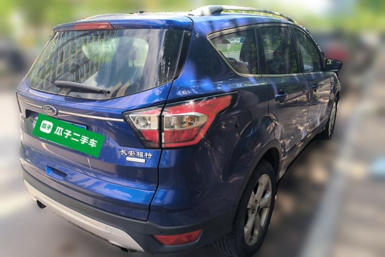 Used Ford Kuga 2017 EcoBoost 180 Two-Wheel-Drive Platinum Edition Rear Right 45 Deg