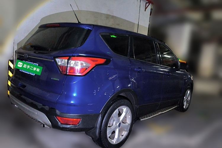Used Ford Kuga 2017 EcoBoost 180 Two-Wheel-Drive Elite Trim Rear Right 45 Deg