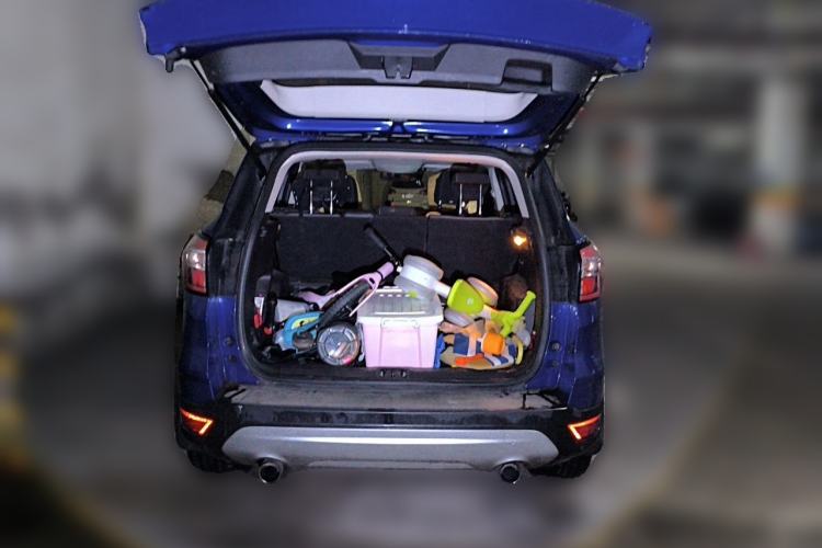 Used Ford Kuga 2017 EcoBoost 180 Two-Wheel-Drive Elite Trim Trunk