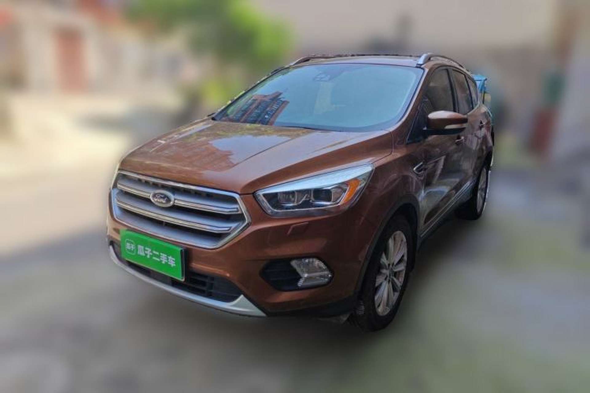 Used Ford Kuga 2017 EcoBoost 180 Four-Wheel Drive Titanium Edition Front Left 45 Deg