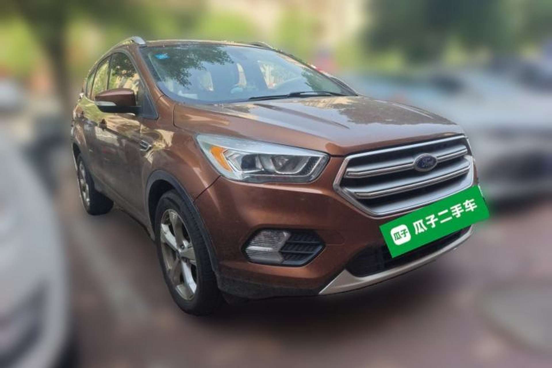 Used Ford Kuga 2017 EcoBoost 180 Two-Wheel-Drive Tiger Leap Model Front Right 45 Deg