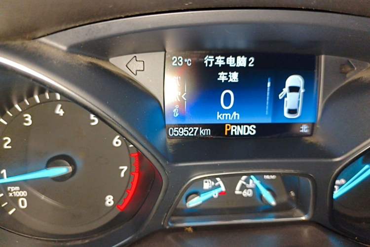 Used Ford Kuga 2017 EcoBoost 180 Two-Wheel-Drive Luxury Wing Edition Odometer Close Up