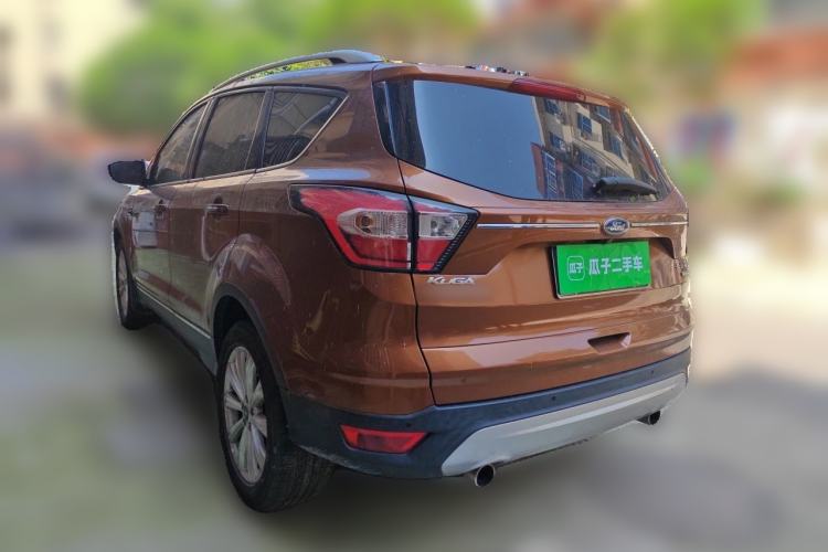 Used Ford Kuga 2017 EcoBoost 180 Four-Wheel Drive Titanium Edition Rear Left 45 Deg