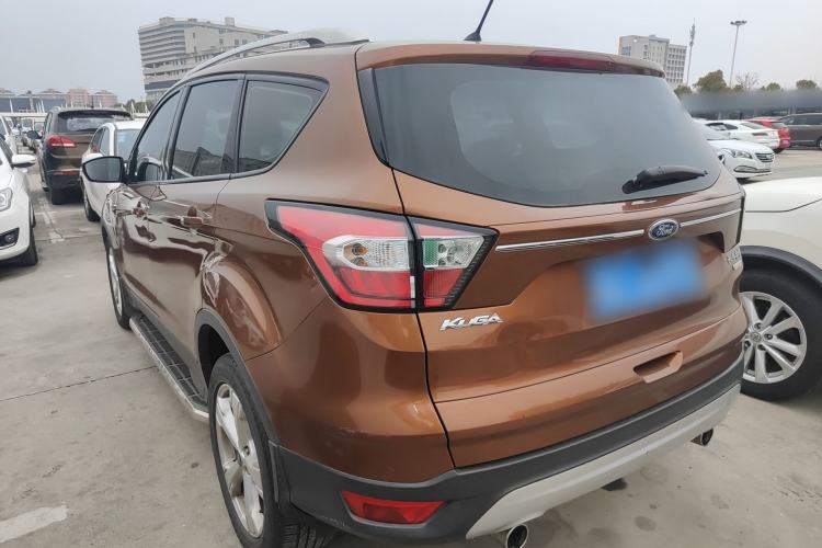 Used Ford Kuga 2017 EcoBoost 180 Two-Wheel-Drive Elite Trim Rear Left 45 Deg
