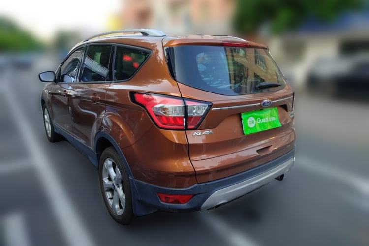 Used Ford Kuga 2017 EcoBoost 180 Two-Wheel-Drive Elite Trim Rear Left 45 Deg