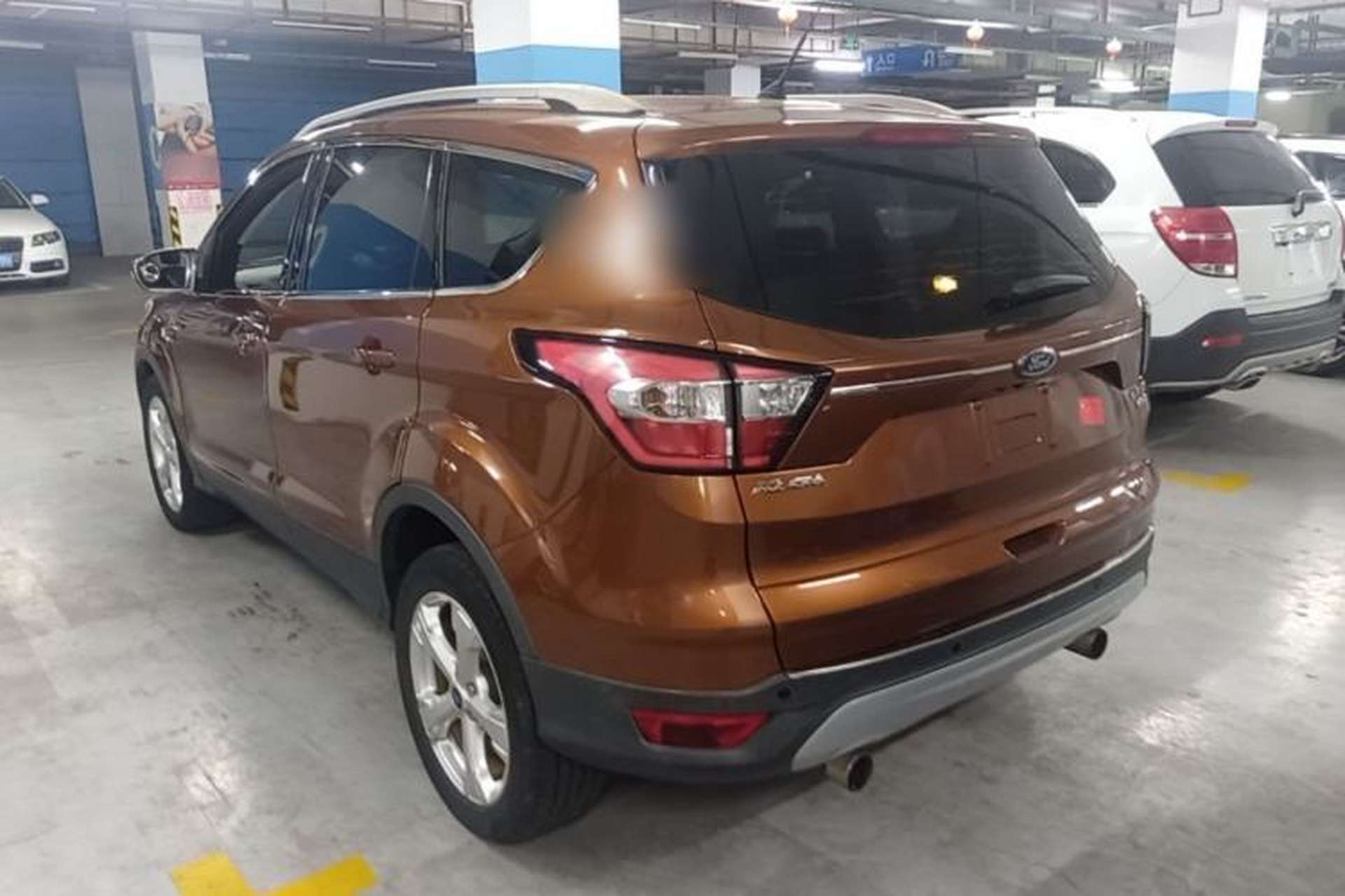 Used Ford Kuga 2017 EcoBoost 180 Two-Wheel-Drive Elite Trim Rear Left 45 Deg