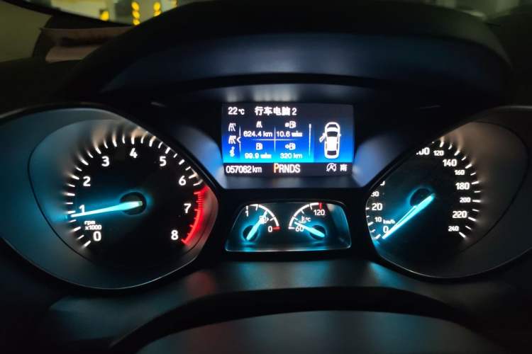 Used Ford Kuga 2017 EcoBoost 245 Four-Wheel-Drive Sport Model Instrument Cluster
