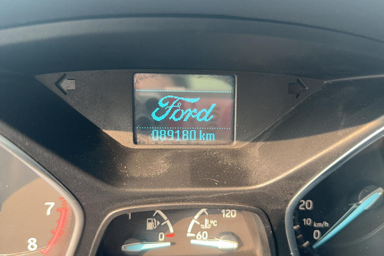 Used Ford Kuga 2017 EcoBoost 180 Two-Wheel-Drive Platinum Edition Odometer Close Up