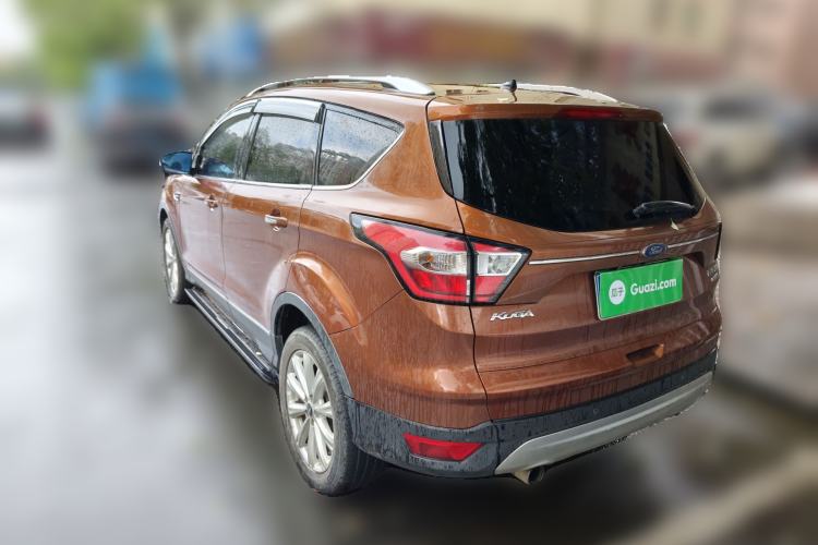 Used Ford Kuga 2017 EcoBoost 180 Four-Wheel Drive Luxury Wing Model Rear Left 45 Deg