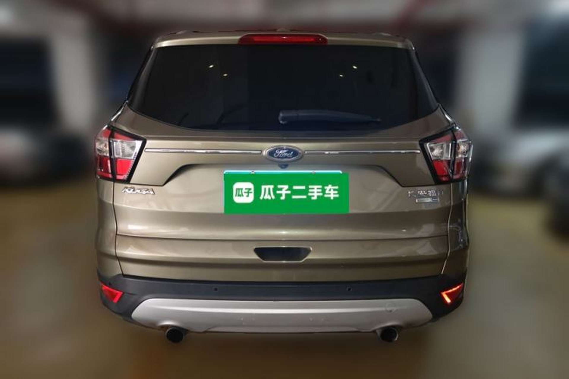 Used Ford Kuga 2017 EcoBoost 180 Four-Wheel Drive Luxury Wing Model Rear