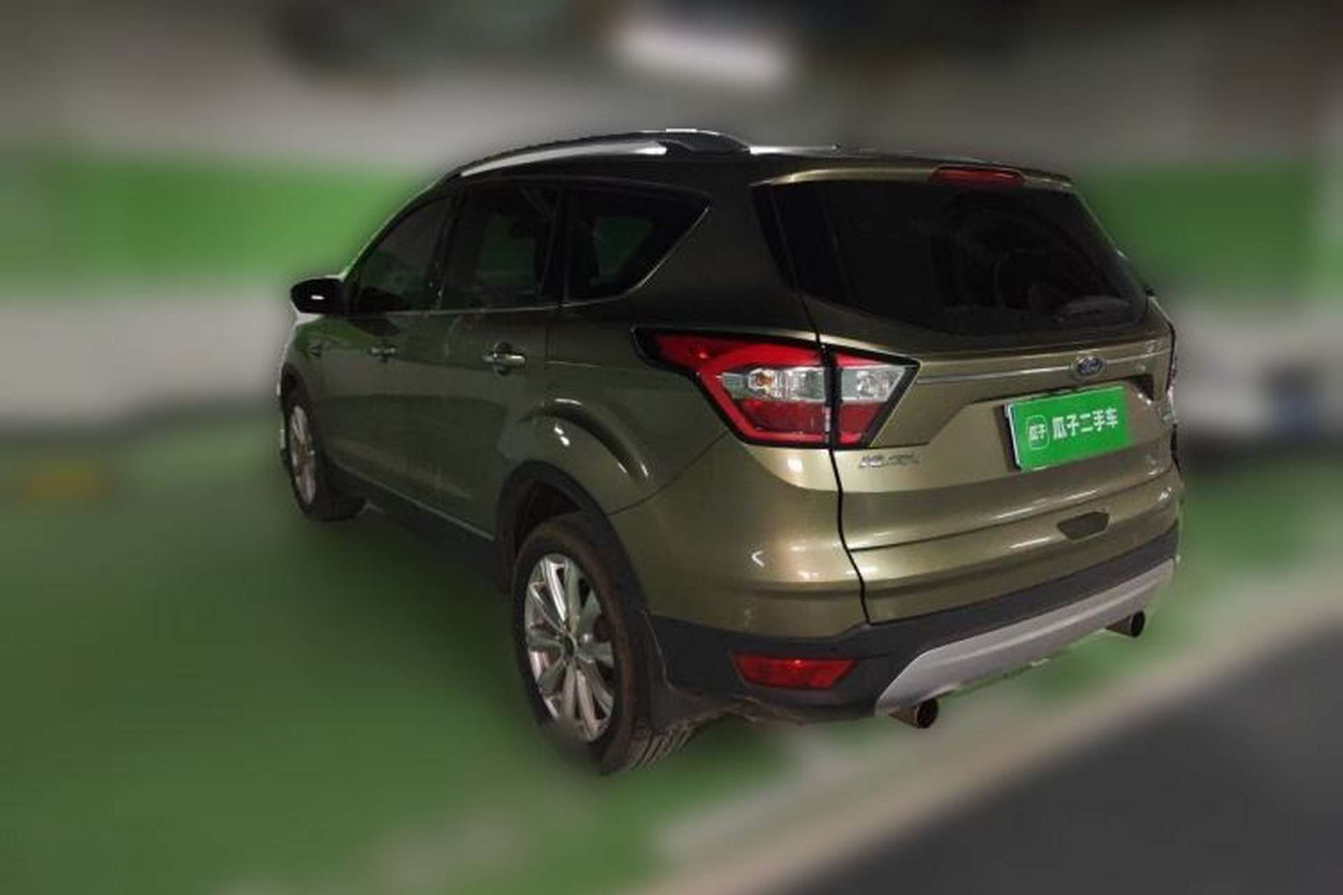 Used Ford Kuga 2017 EcoBoost 245 4x4 Prestige Edition Rear Left 45 Deg